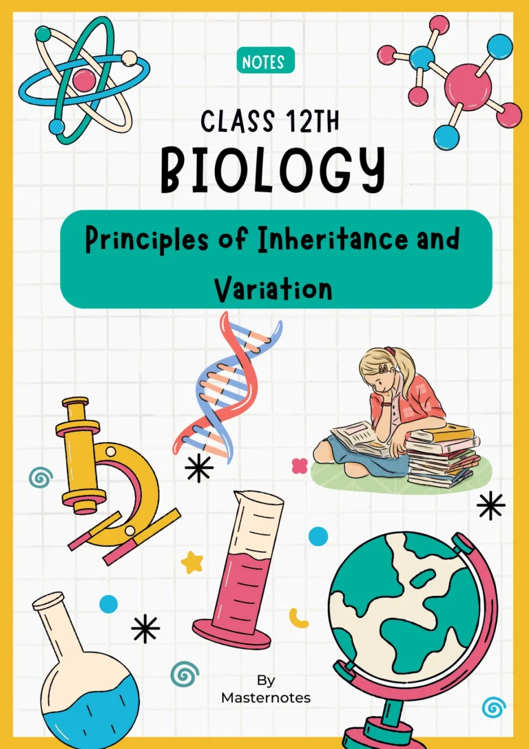 Principles of inheritance and variation class 12 notes