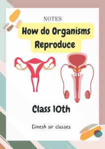 how do organisms reproduce class 10 notes